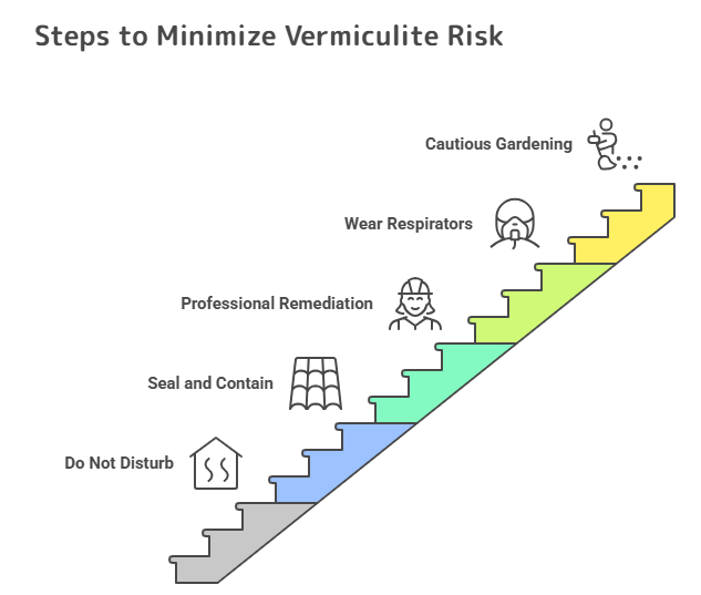 Steps to Minimise Risk of Vermiculite