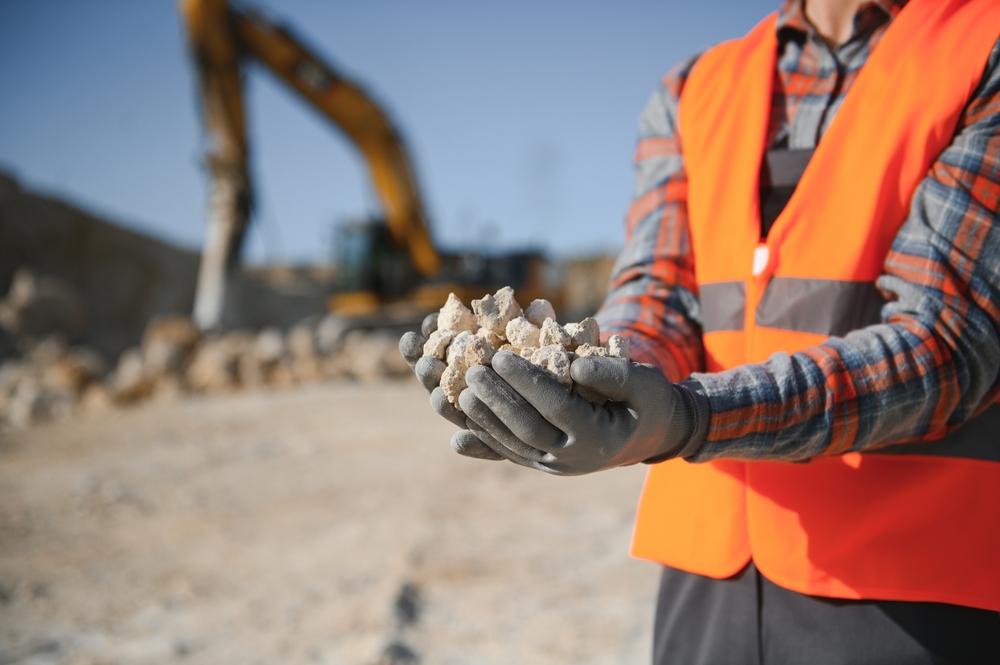 Quarry Dust at a Worksite